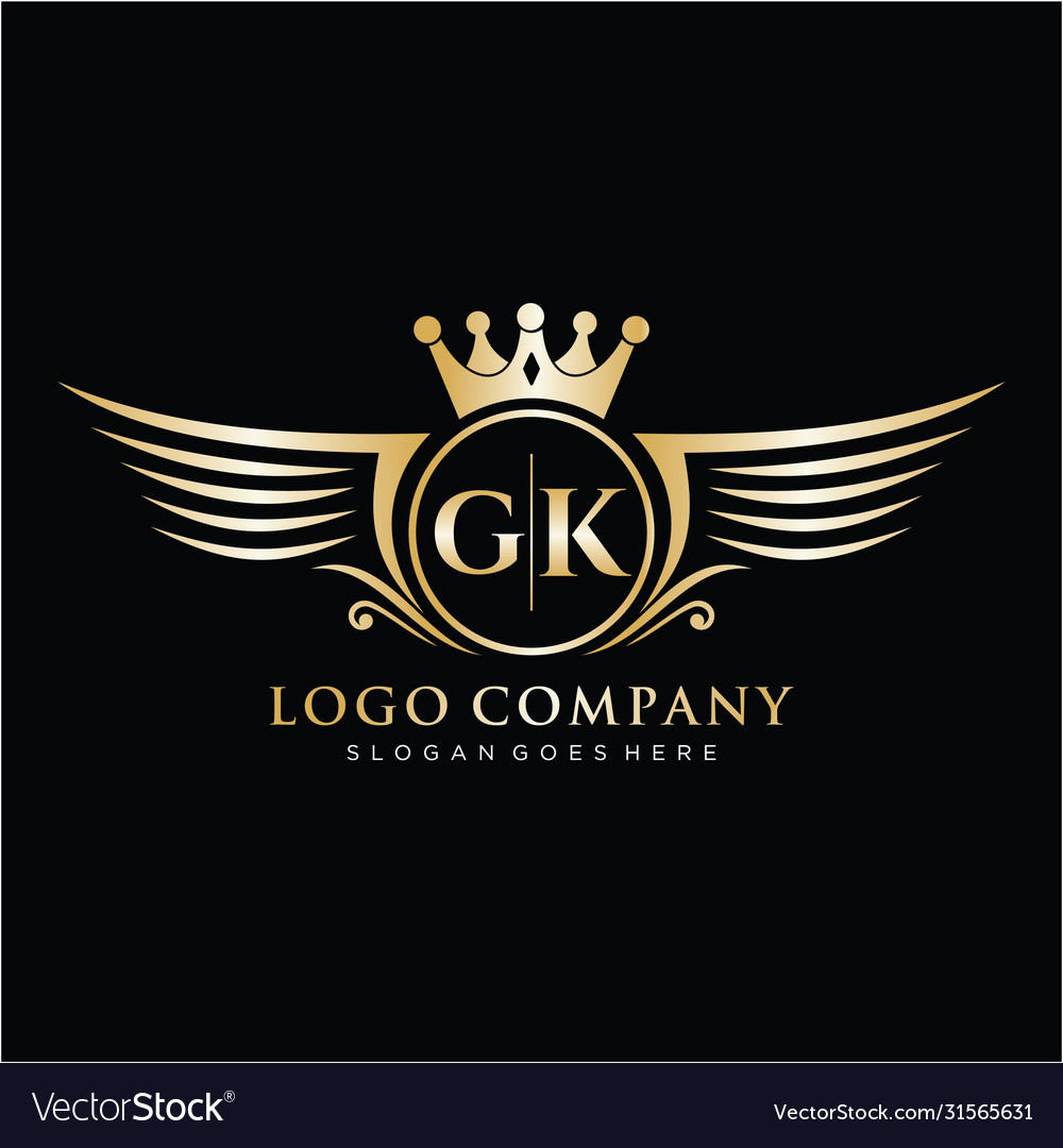 Gk logo Free Stock Vectors