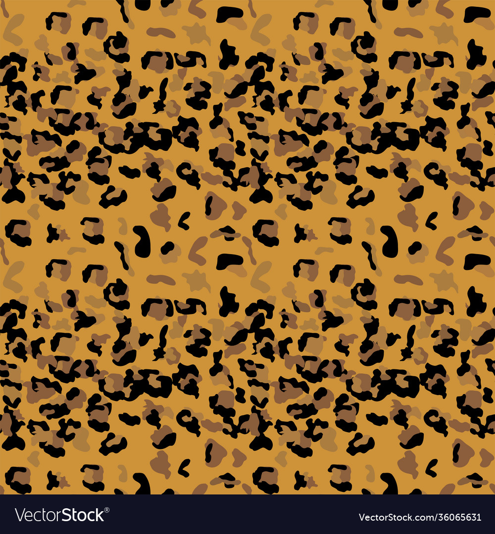 Leopard seamless pattern design background