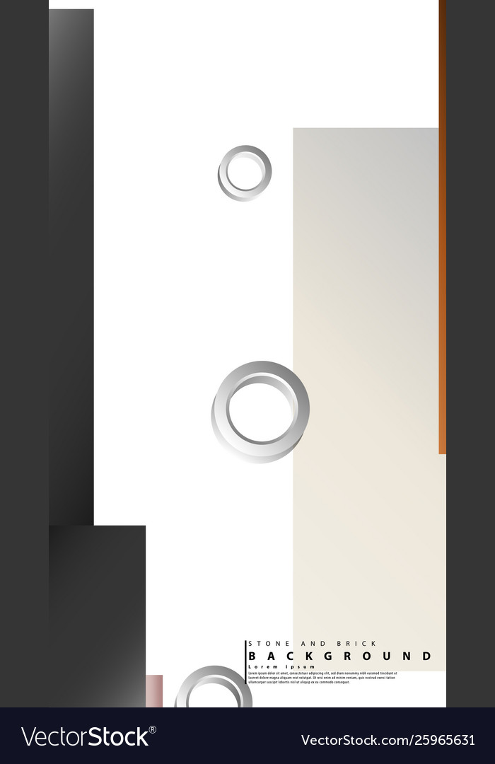 Ring abstract rectangular background with drop vector image Ring abstract rectangular background with drop