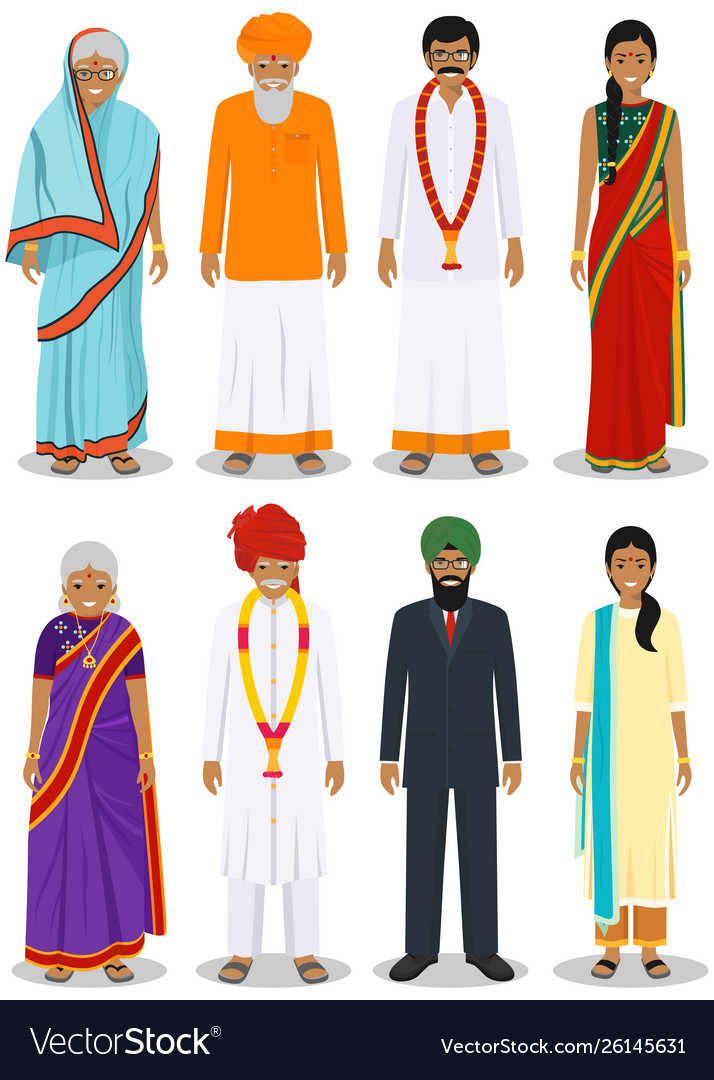 punjabi dress man and woman