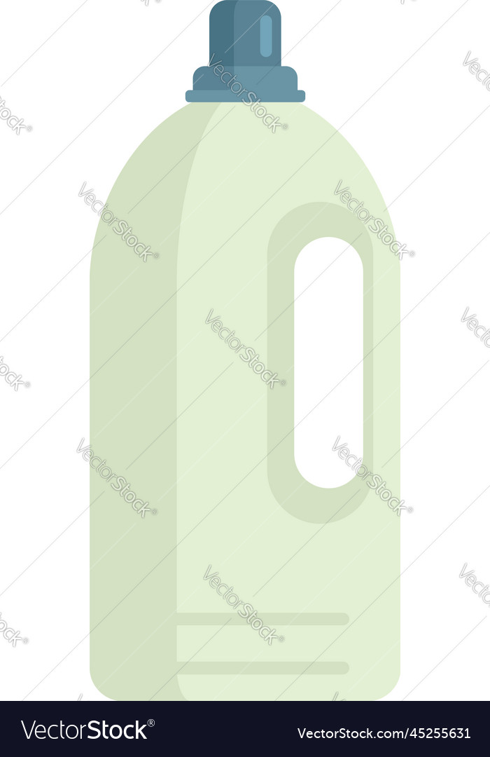 Softener Conditioner Icon Flat Style Royalty Free Vector