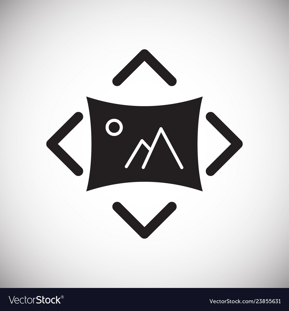 Virtual reality tour icon on white background vector image Virtual reality tour icon on white background