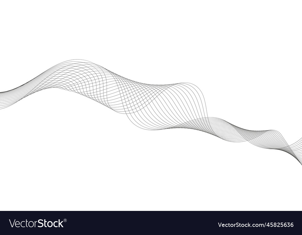 Abstract wave element for design digital vector image Abstract wave element for design digital
