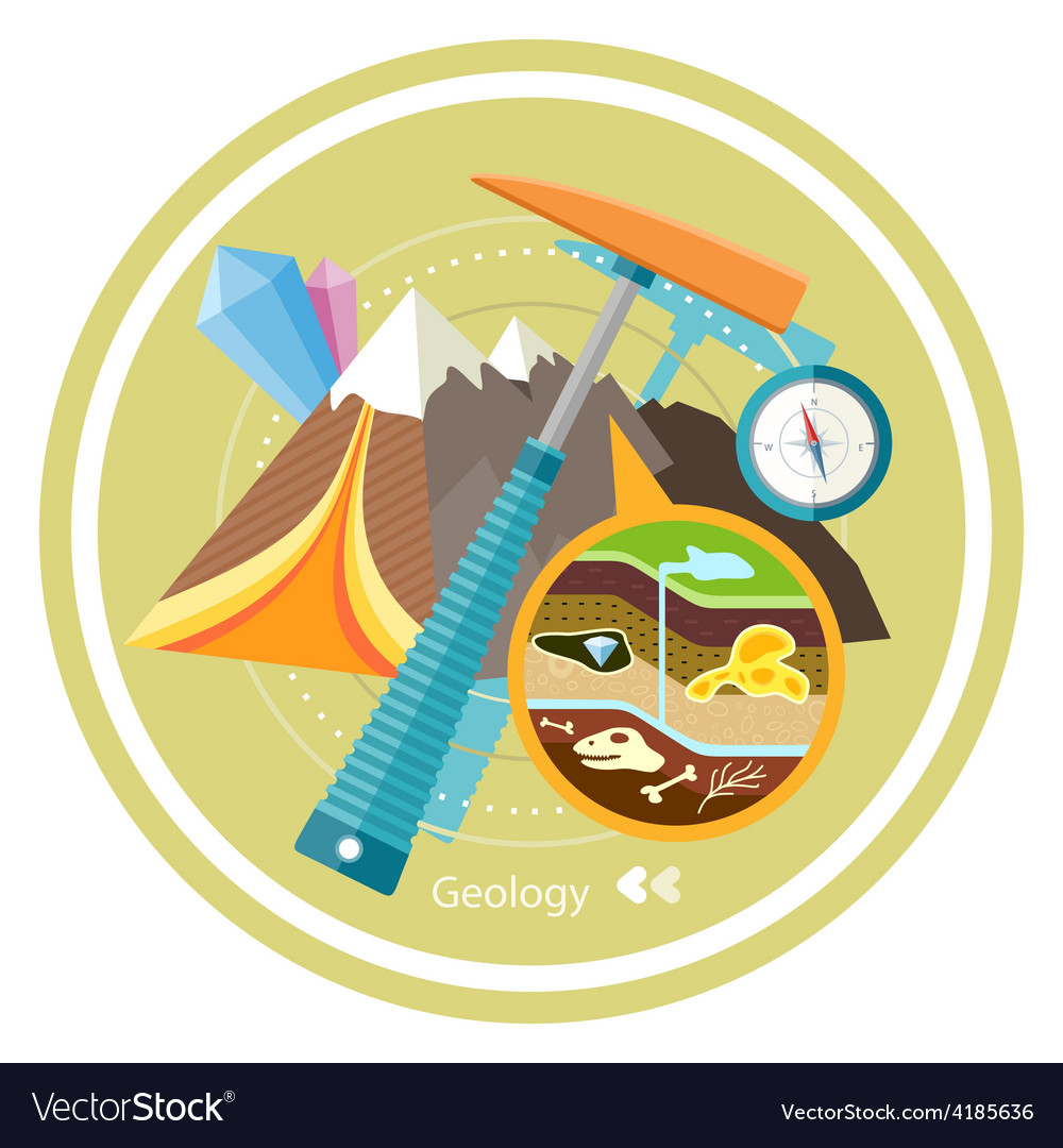 Paleozoic Soil Cross-Section with Fossil