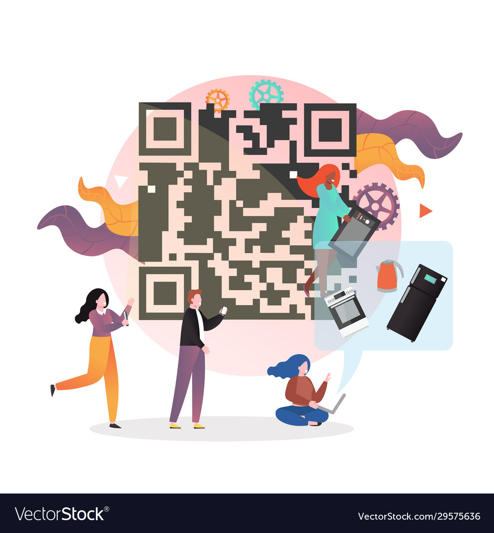 QR Code Shopping App Concept