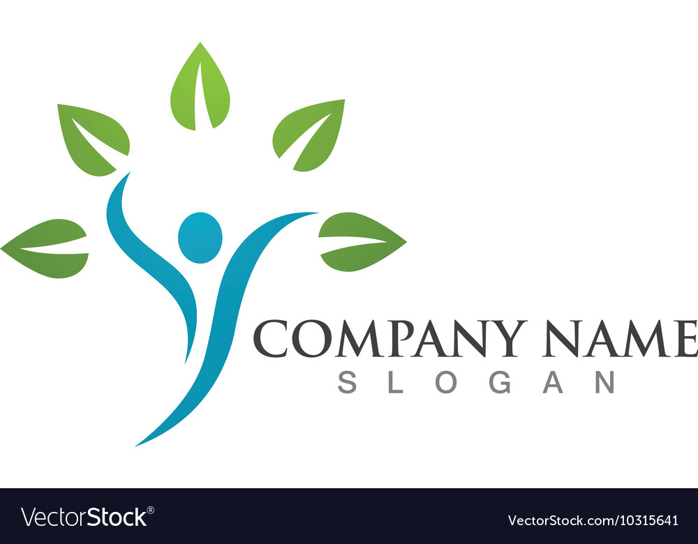 Health logo template