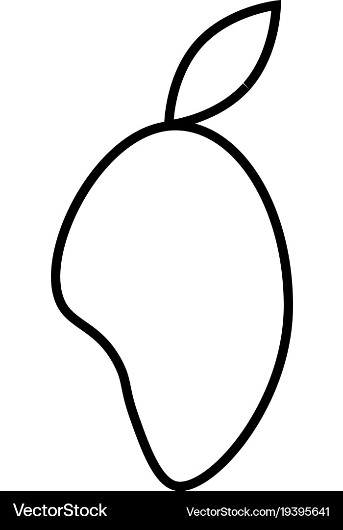 Mango icon Royalty Free Vector Image - VectorStock