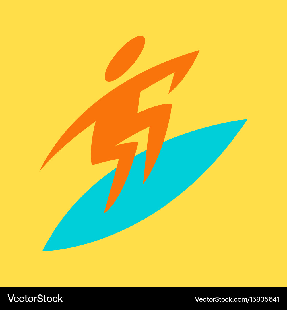 Surfer Royalty Free Vector Image - VectorStock