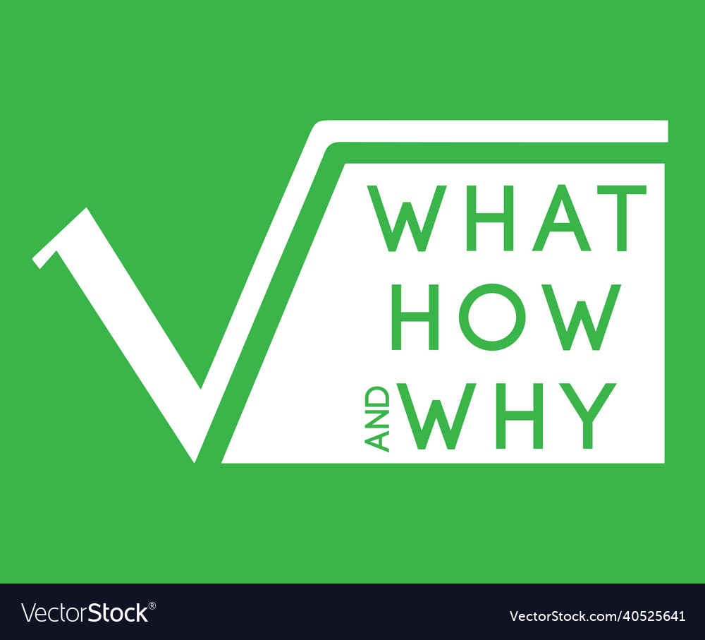 Whathowwhy with square root vector image Whathowwhy with square root