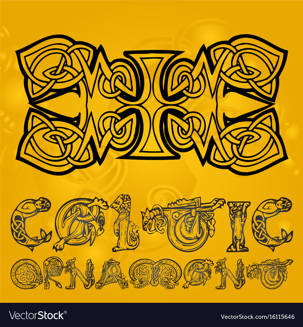 Celtic Decorative Ornament Royalty Free Vector Image