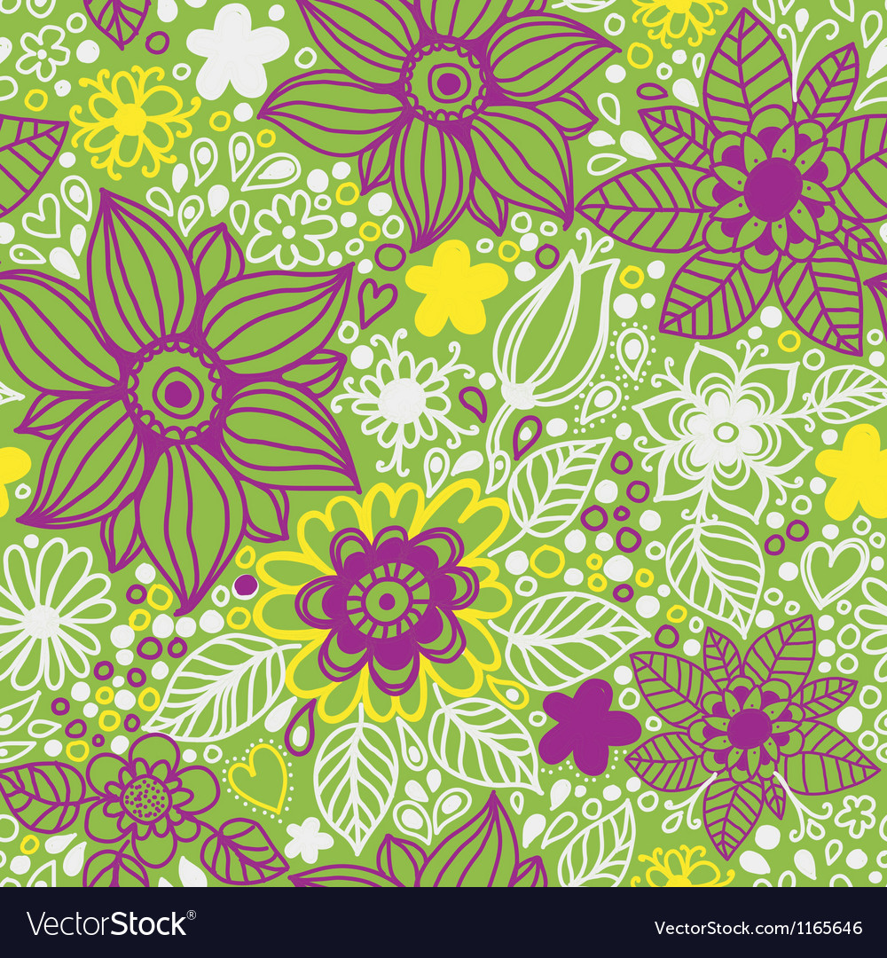 Floral seamless pattern