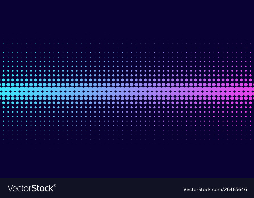 Gradient futuristic pattern