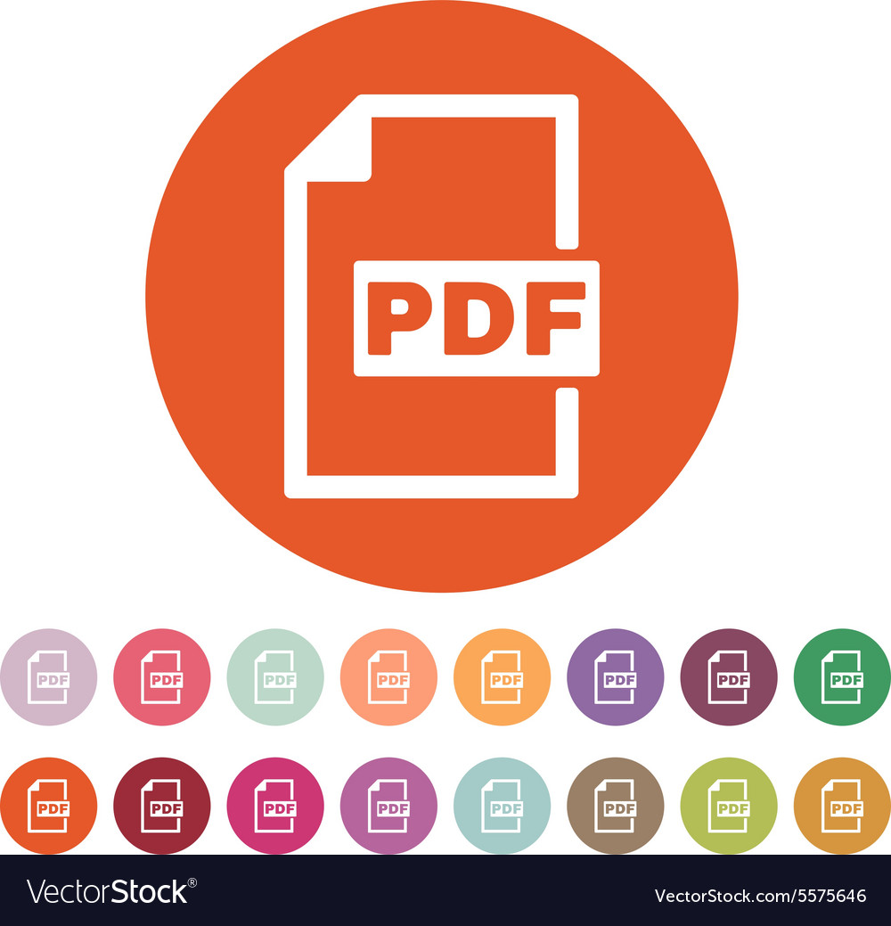 PDF File Format Icon