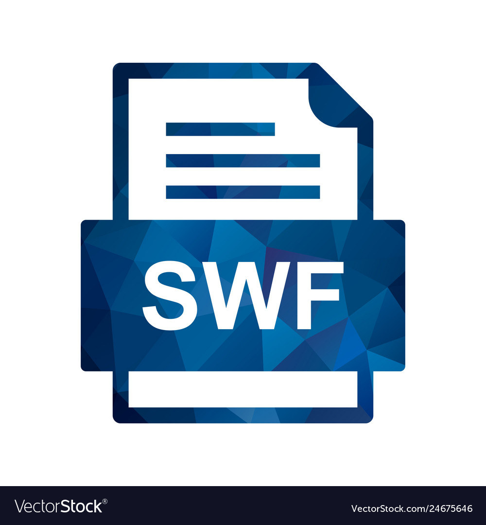 Swf file document icon