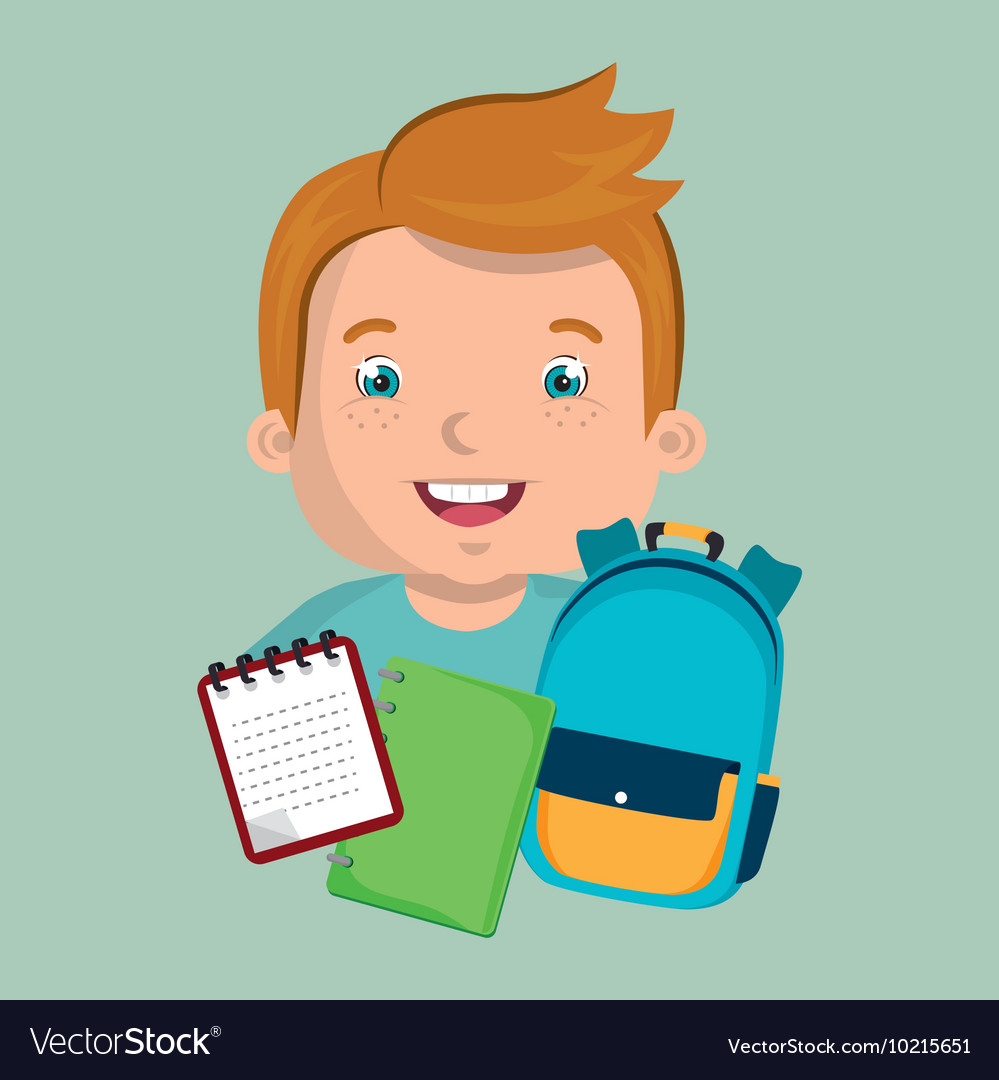 Bag student notebook notepad