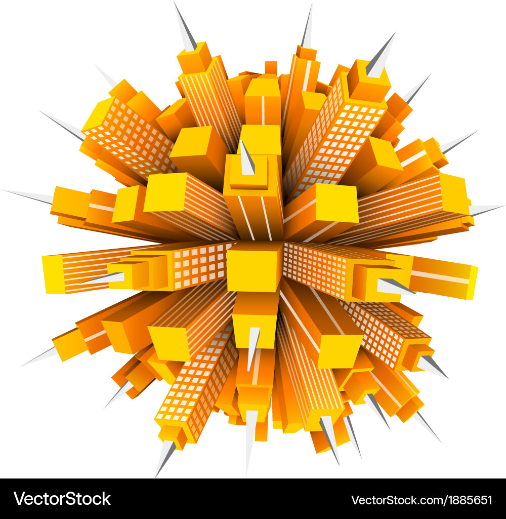 Buildings Royalty Free Vector Image - VectorStock