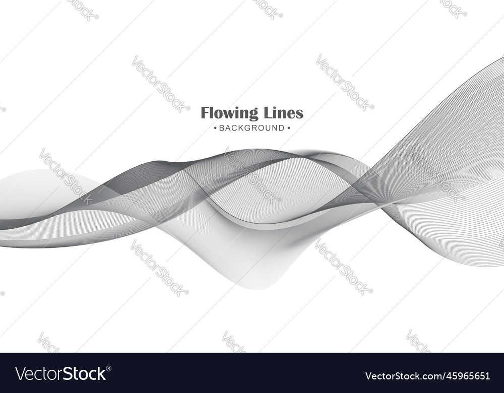 Flowing line style background design