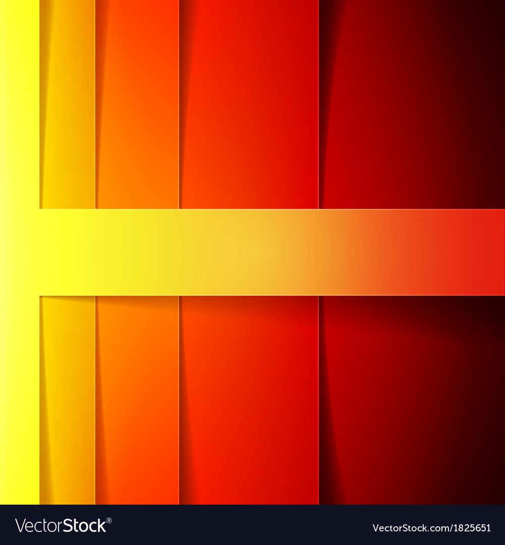 Red and Yellow Gradient Rectangle Background