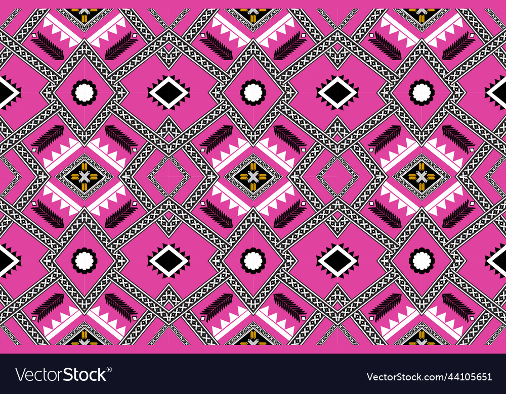 Traditionelle ethnische geometrische Stoffmuster vector image Traditionelle ethnische geometrische Stoffmuster