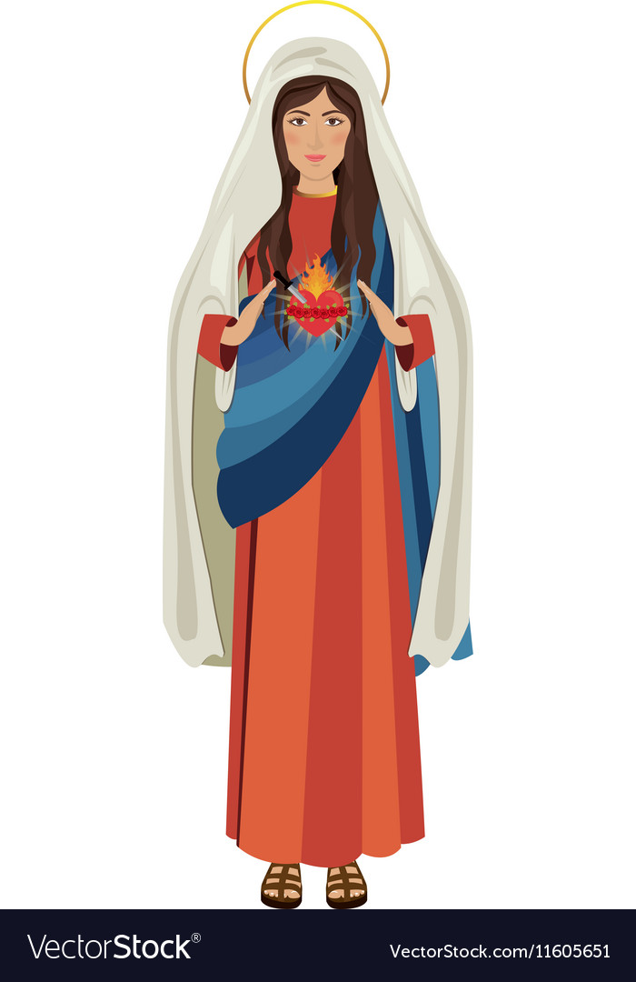 Virgin mary design