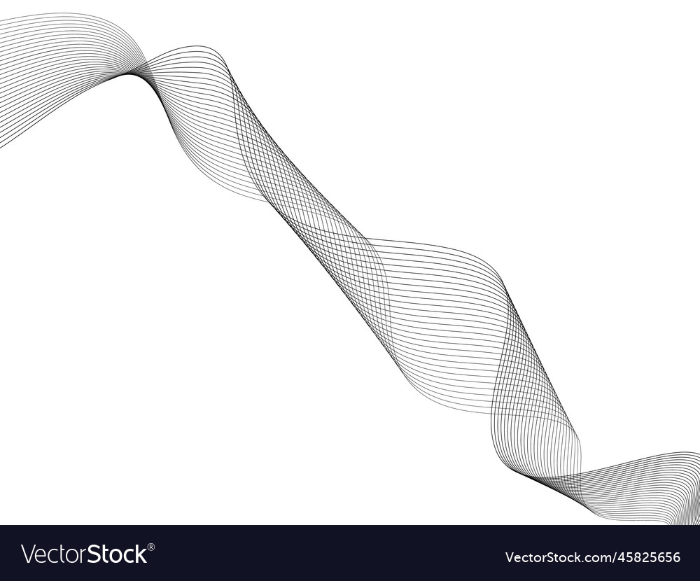 Abstract wave element for design digital vector image Abstract wave element for design digital