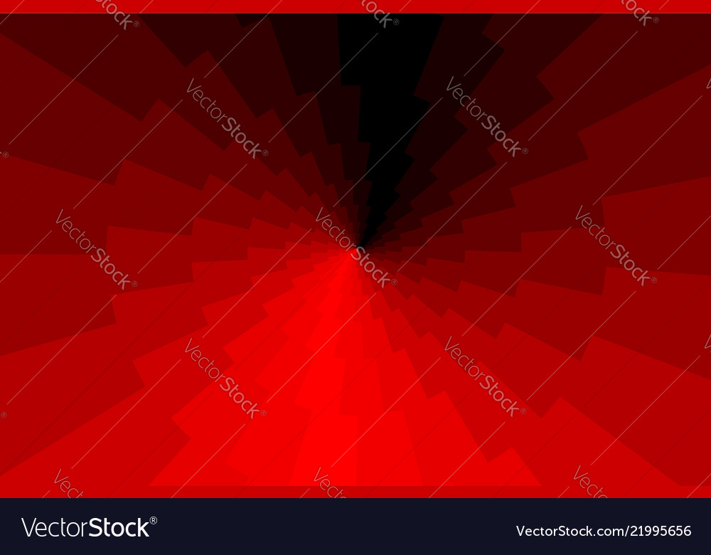 Lightning bolt - abstract geometric pattern vector image Lightning bolt - abstract geometric pattern