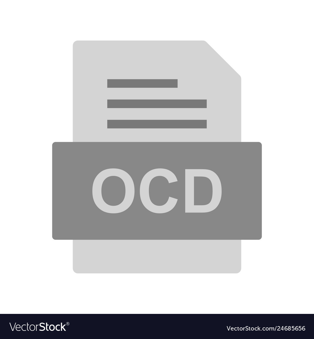 Ocd file document icon