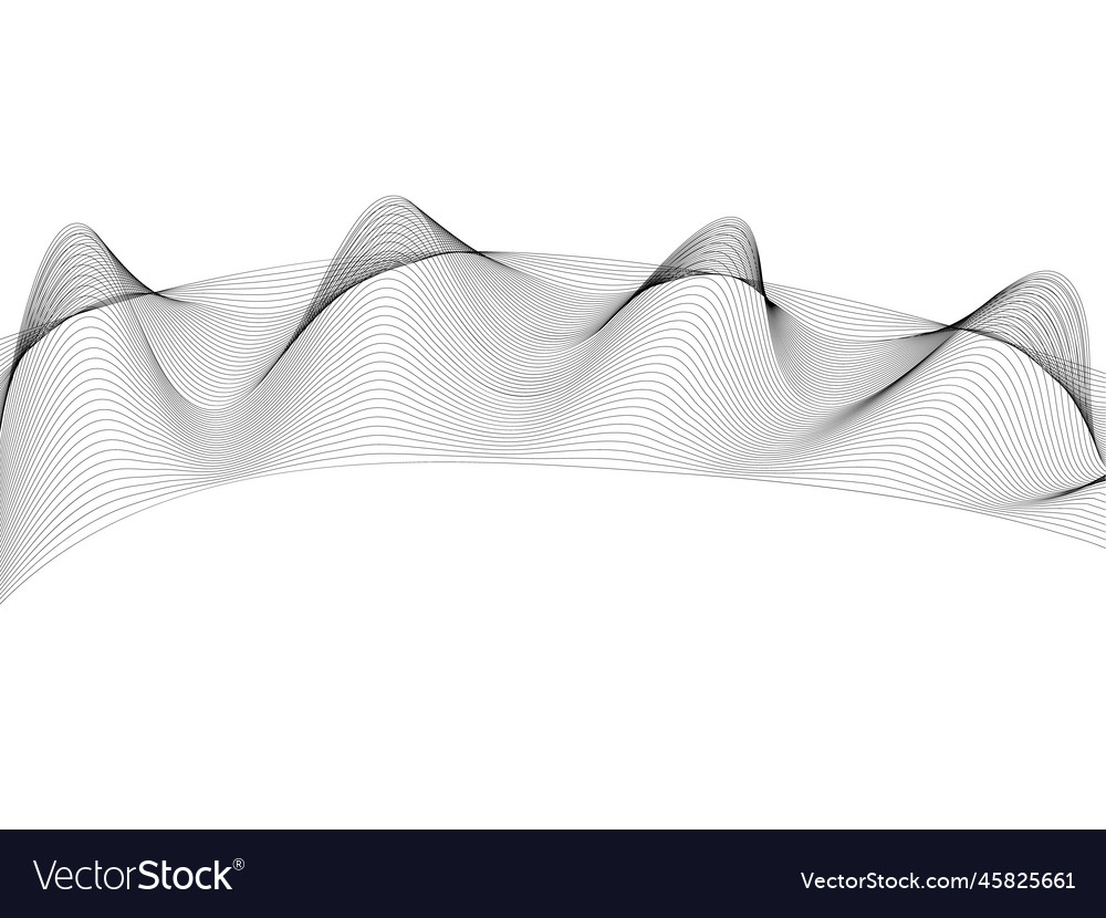 Abstract wave element for design digital vector image Abstract wave element for design digital