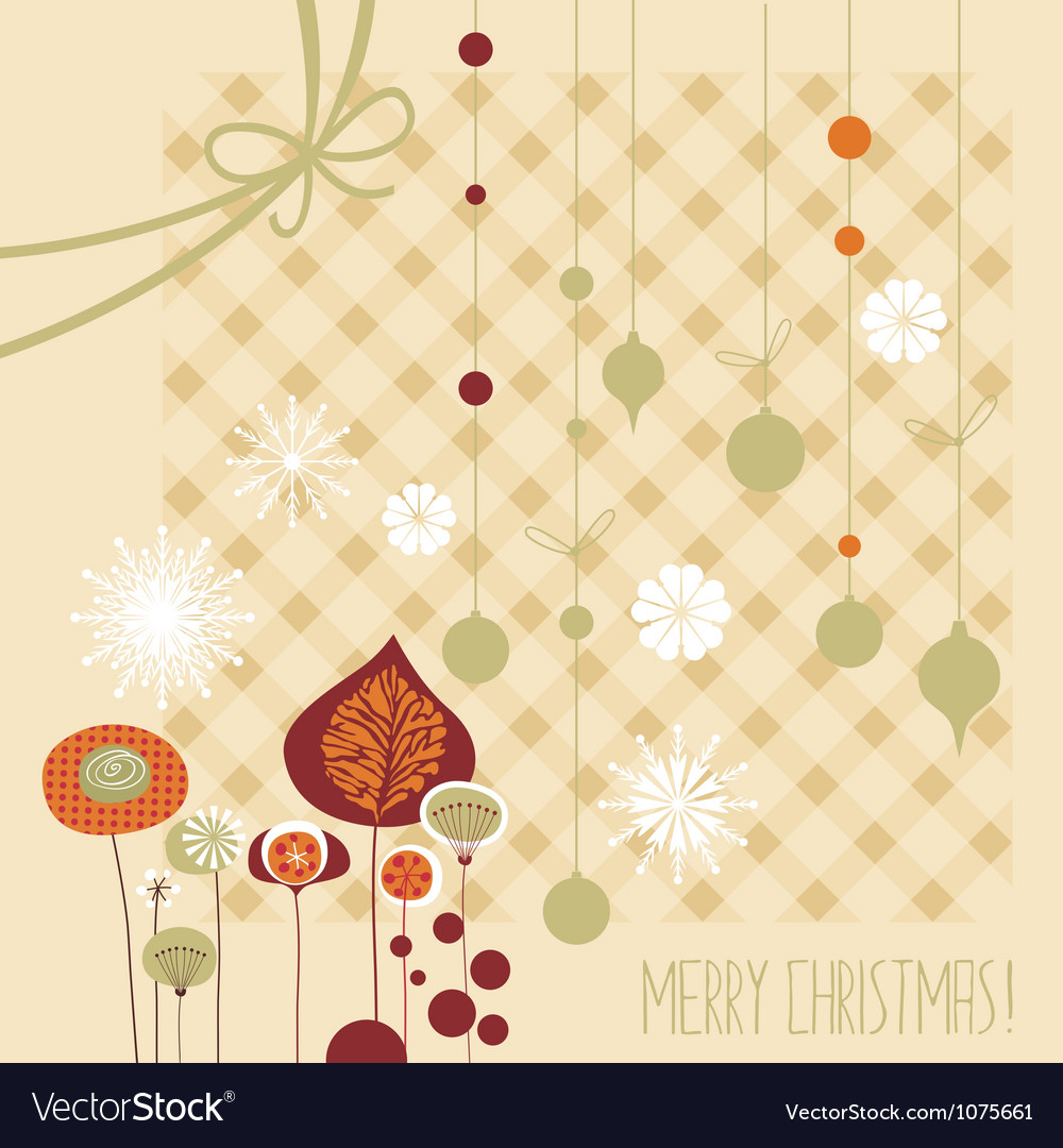 Christmas background Royalty Free Vector Image