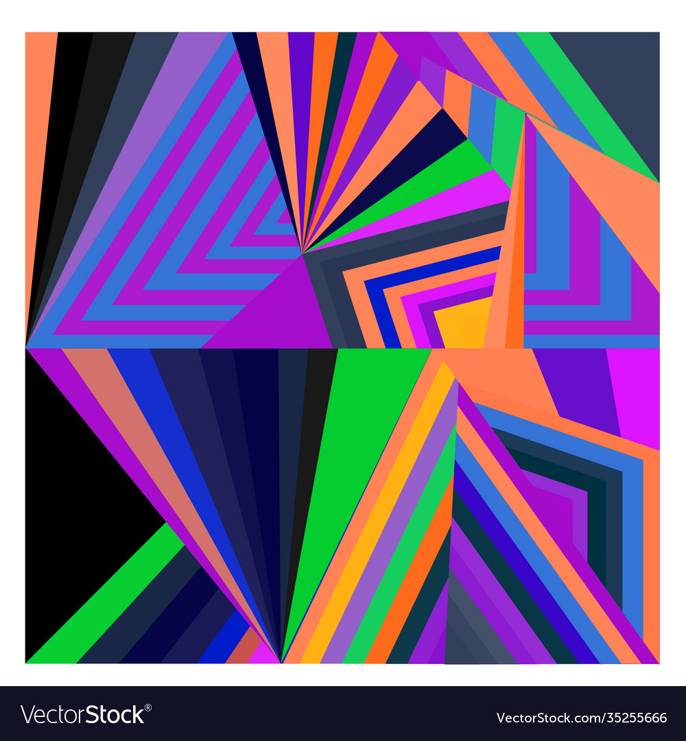 Colorful geometric and curve background pattern Vector Image Colorful geometric and curve background pattern