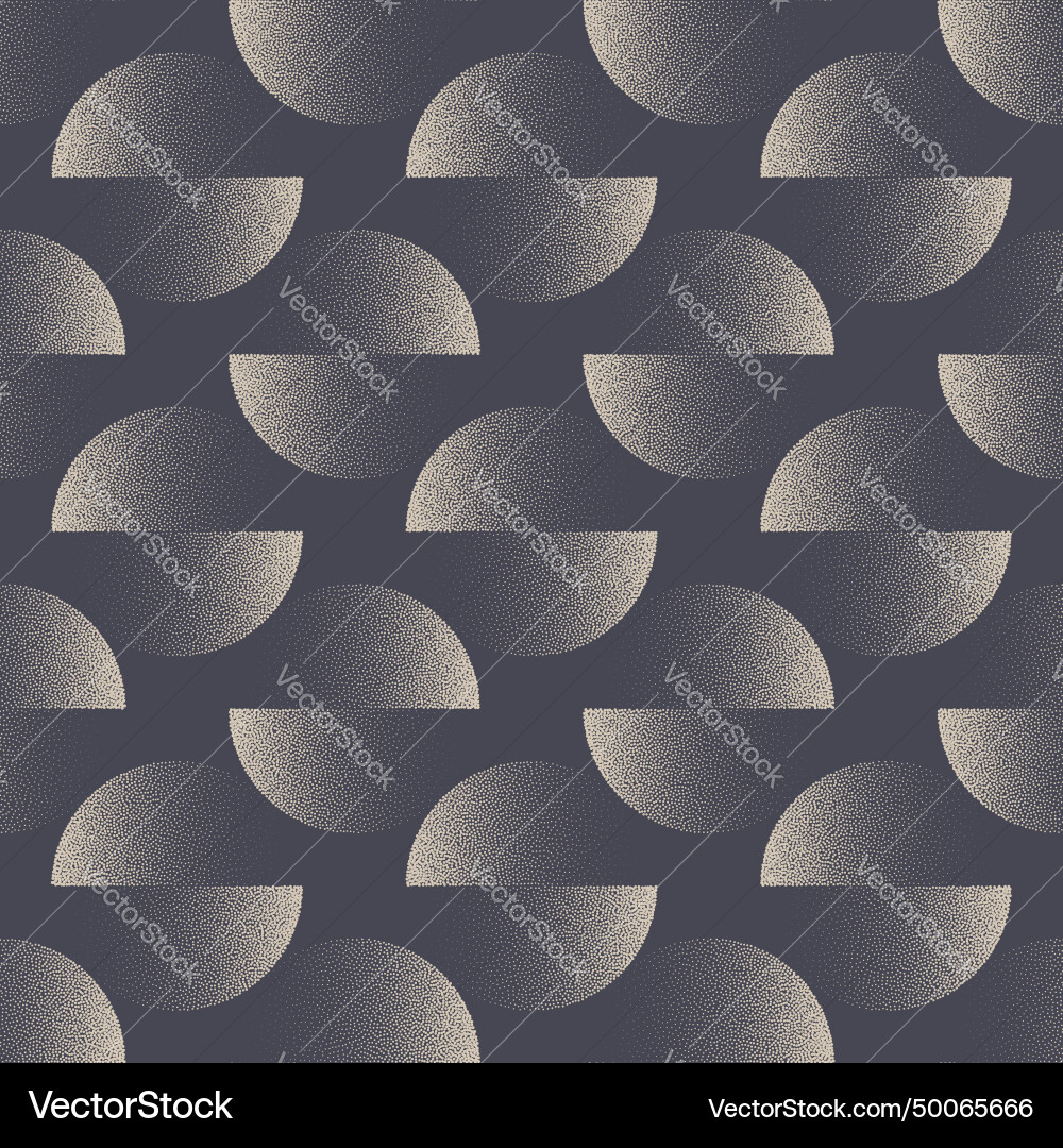 Constructivism style seamless pattern trend dot Vector Image