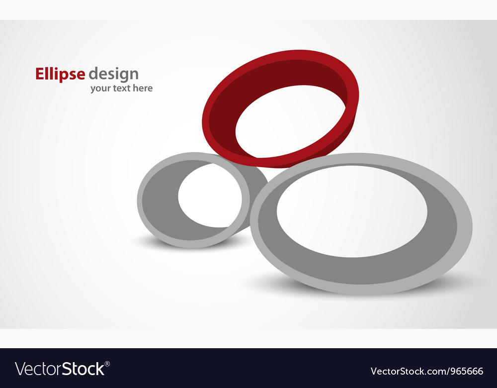 Modern Abstract Ellipse Background