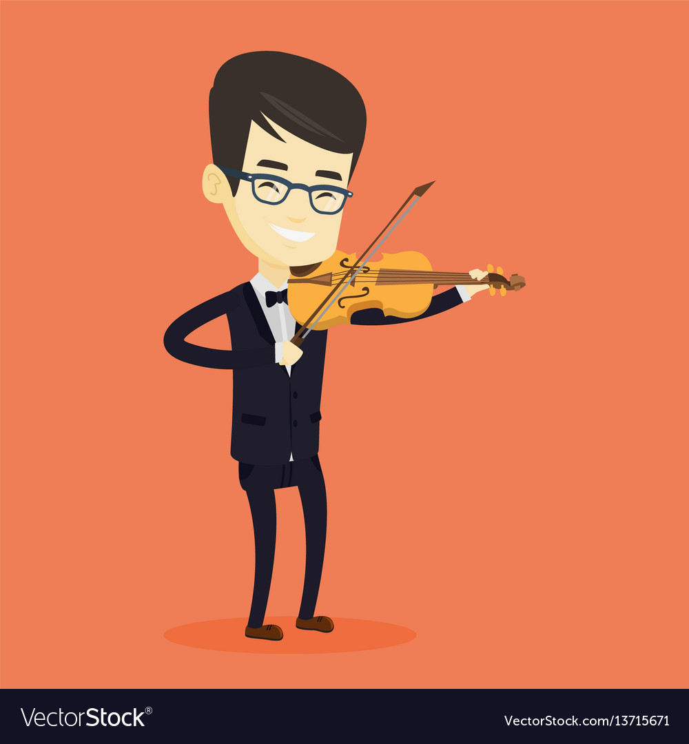 Man playing violin