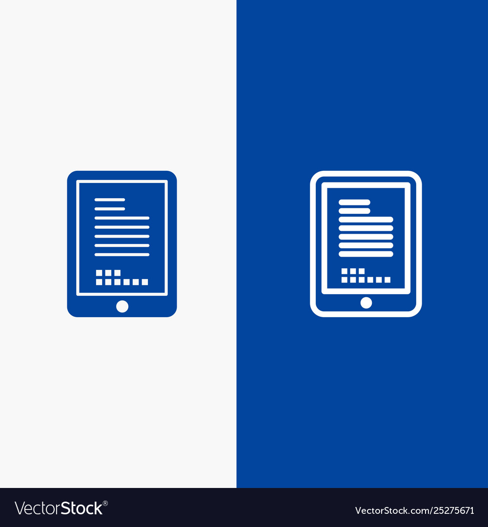 Mobile coding hardware cell line and glyph solid vector image Mobile coding hardware cell line and glyph solid