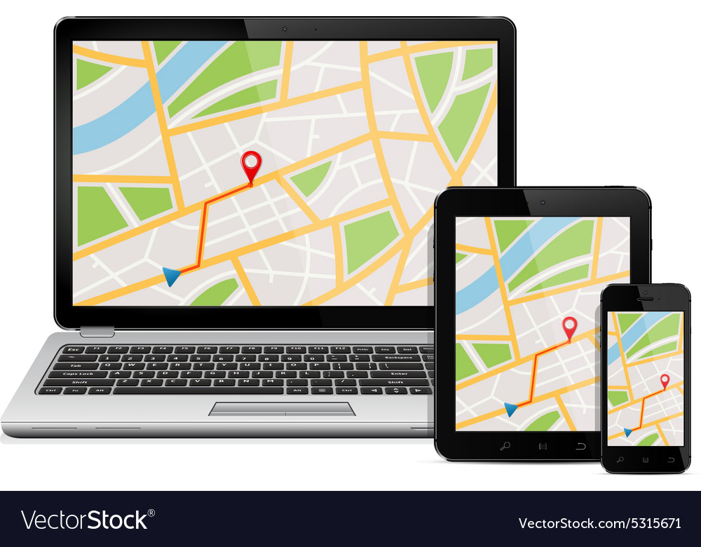 Navigation Map Display