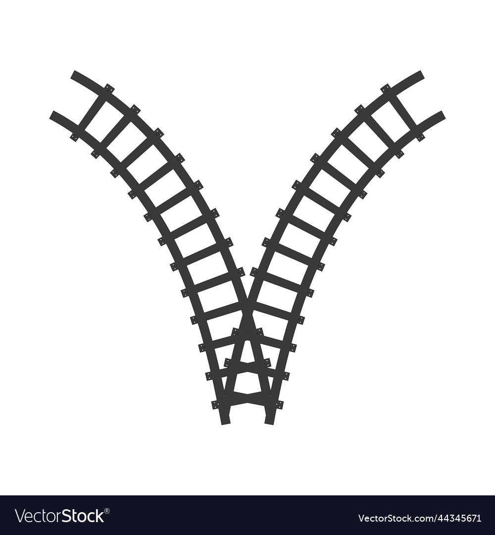 Railway Royalty Free Vector Image - VectorStock