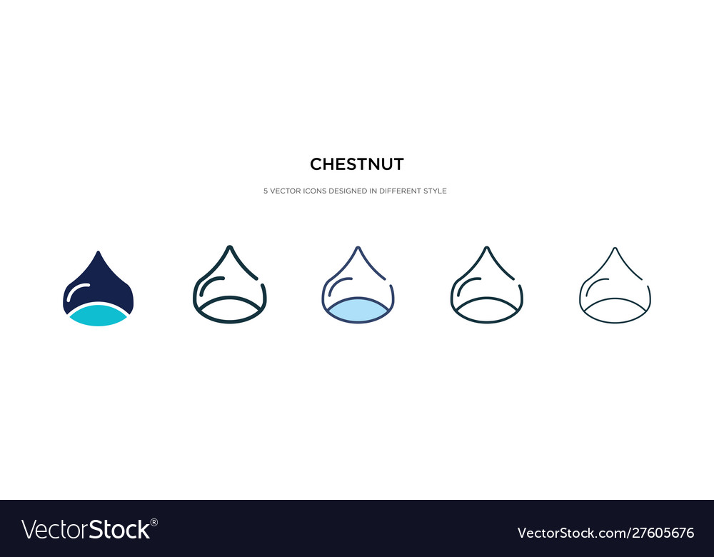 Chestnut Icon Set - Multiple Styles