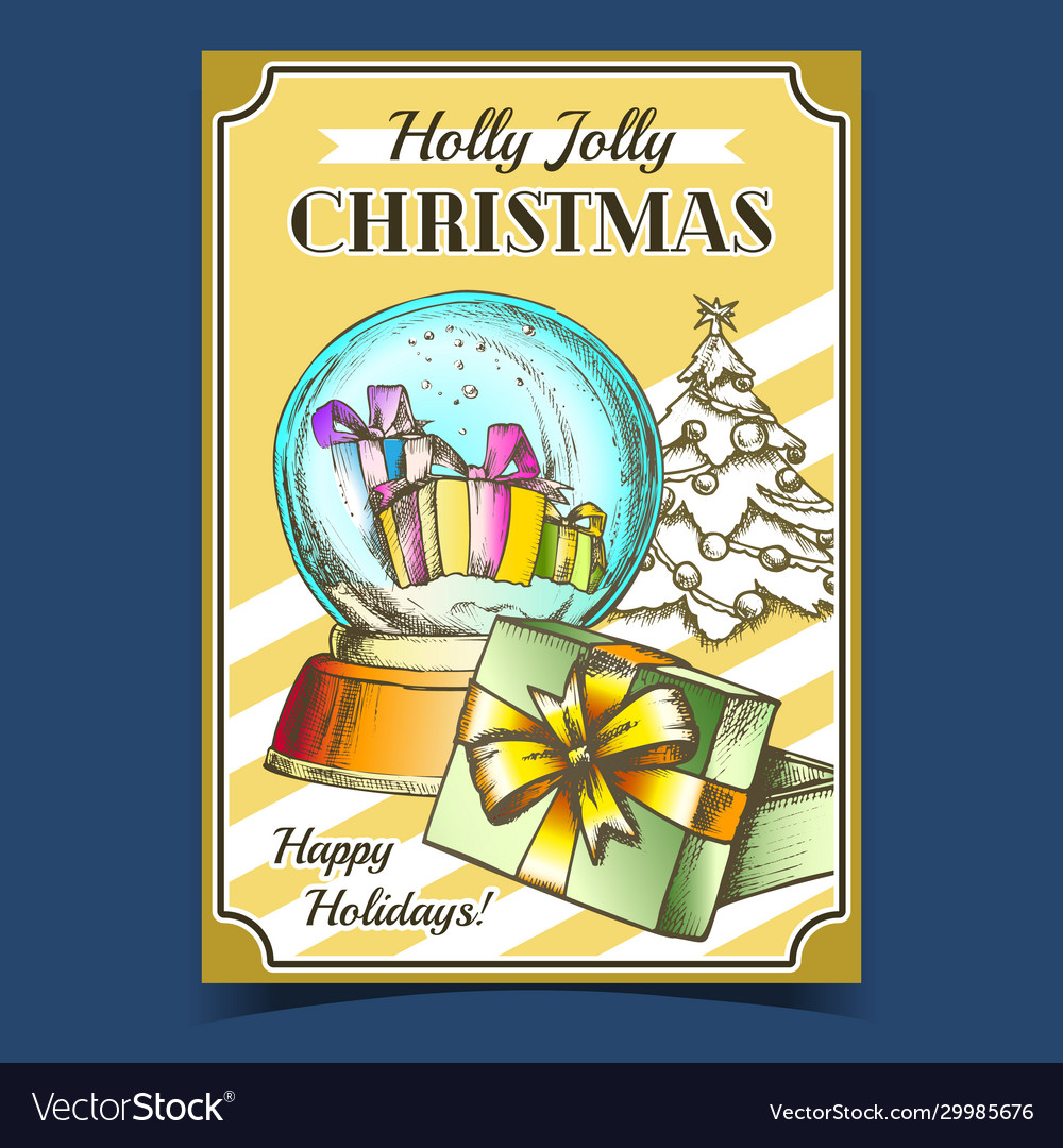 Weihnachtsfeier Werbeplakat vector image Weihnachtsfeier Werbeplakat