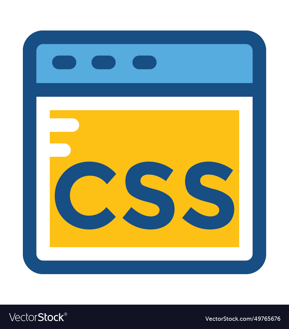 Css colored icon