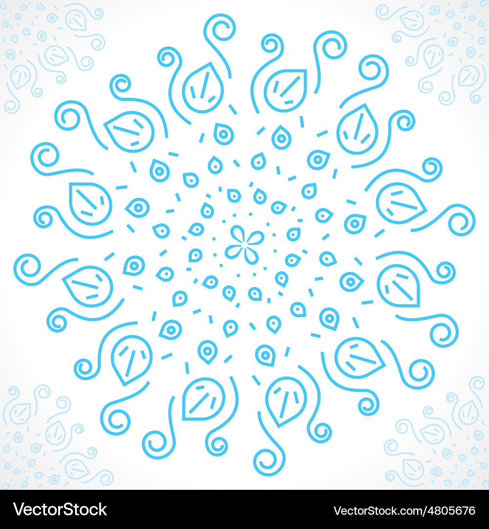 Flowering Royalty Free Vector Image - VectorStock