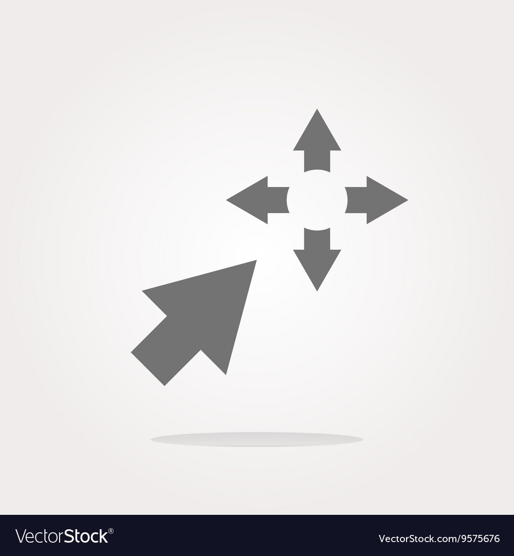Fullscreen sign icon arrows symbol for app