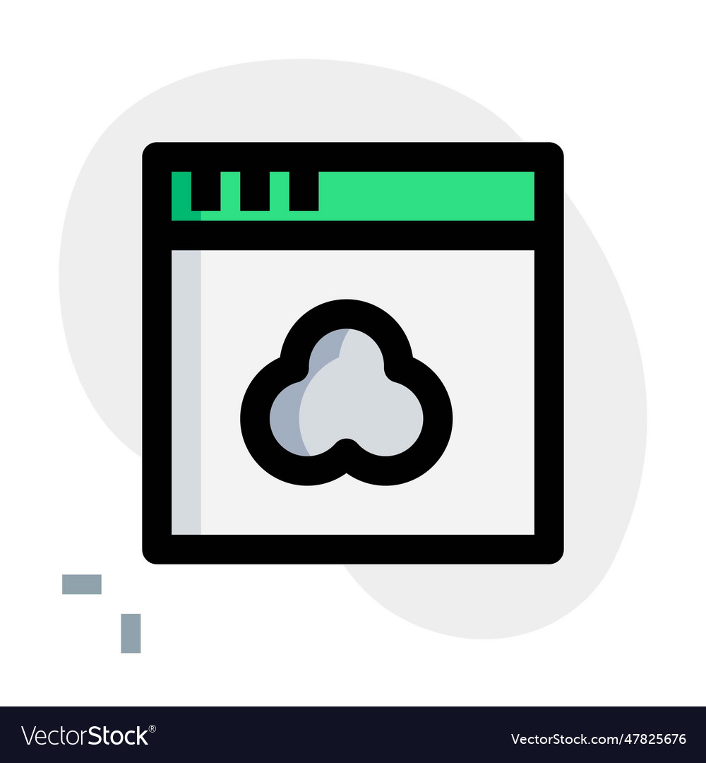 Web browser displaying a site information