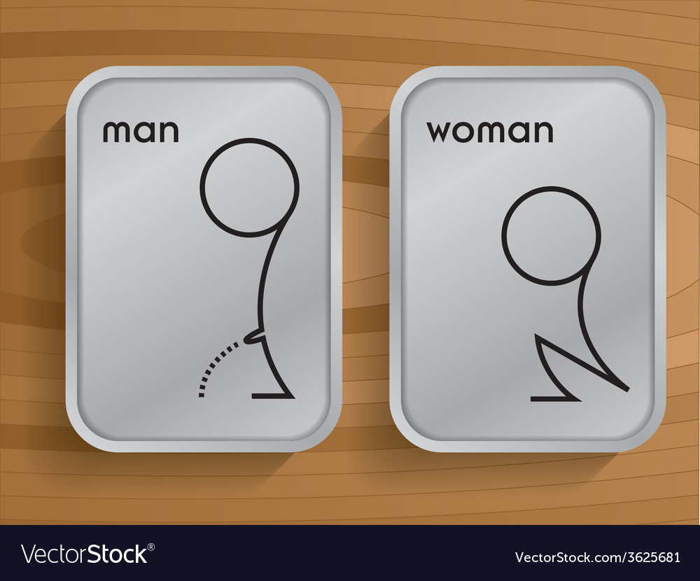 Bathroom Toilet Signs