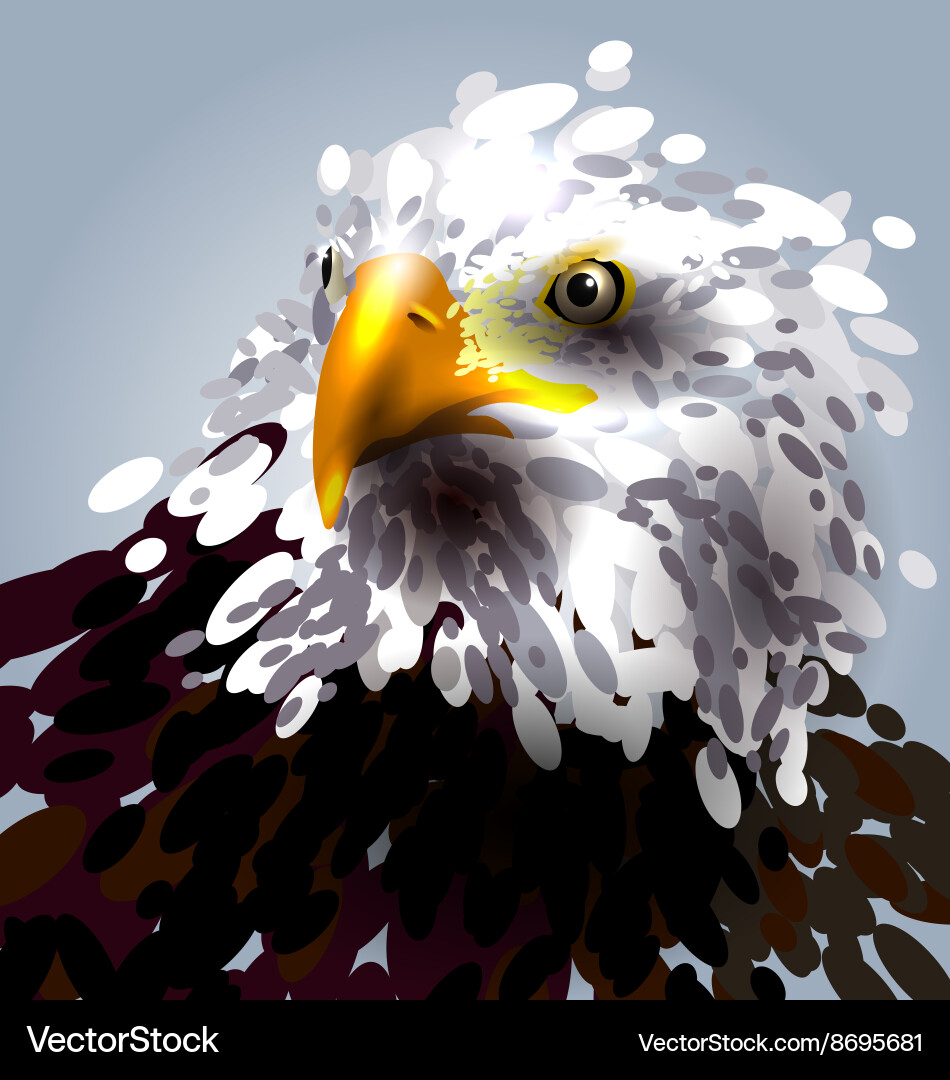 Eagles head Royalty Free Vector Image - VectorStock