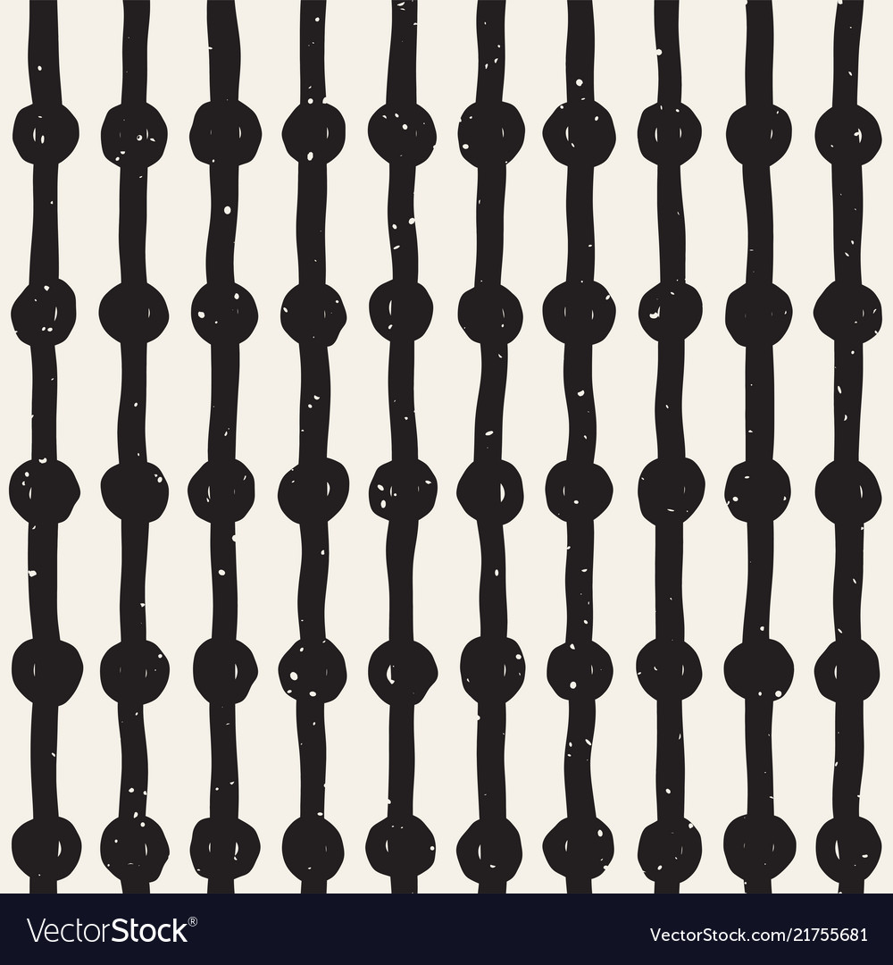 Hand drawn lines seamless grungy pattern abstract