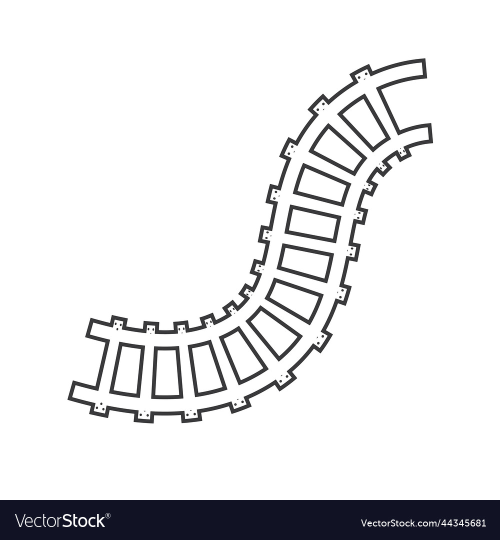 Railway Royalty Free Vector Image - VectorStock