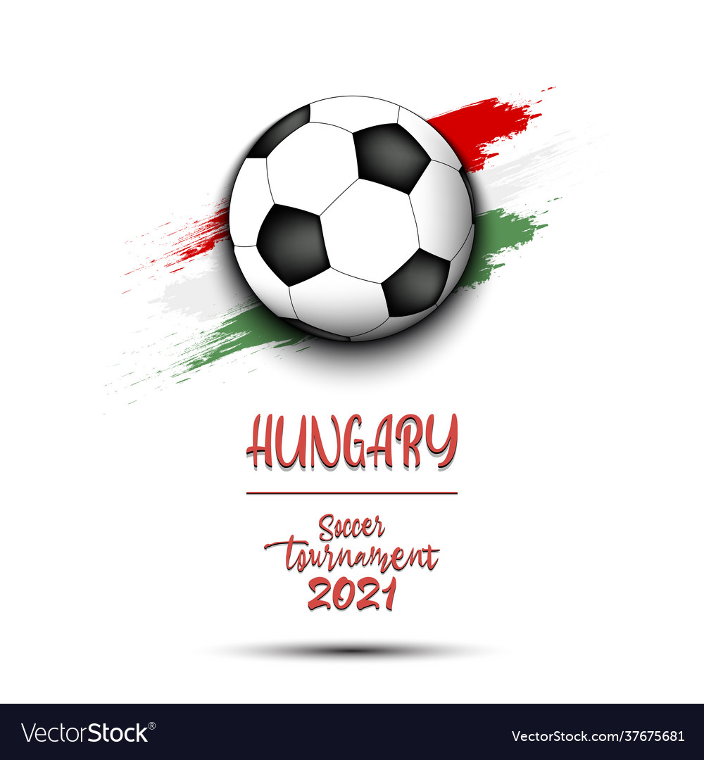 Soccer on Hungarian Flag