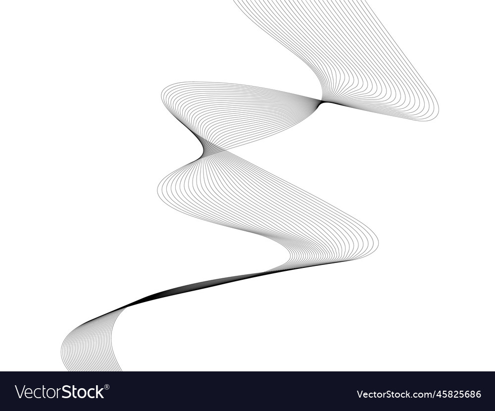 Abstract wave element for design digital vector image Abstract wave element for design digital