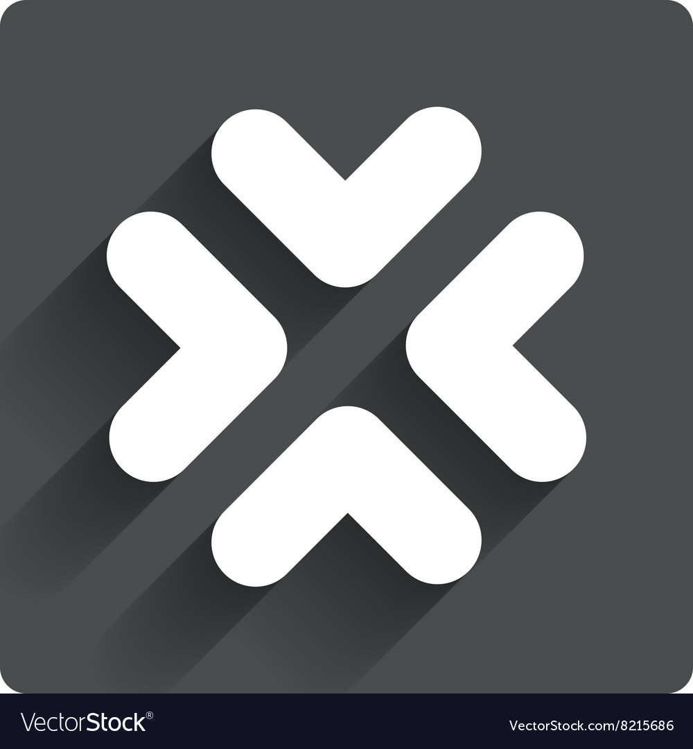 Enlarge or resize icon full screen extend