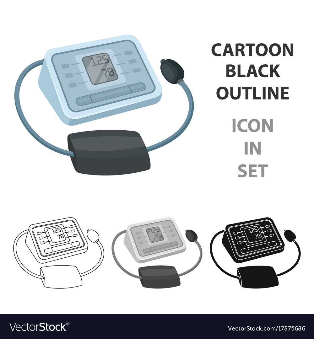 Medical tonometerold age single icon in cartoon